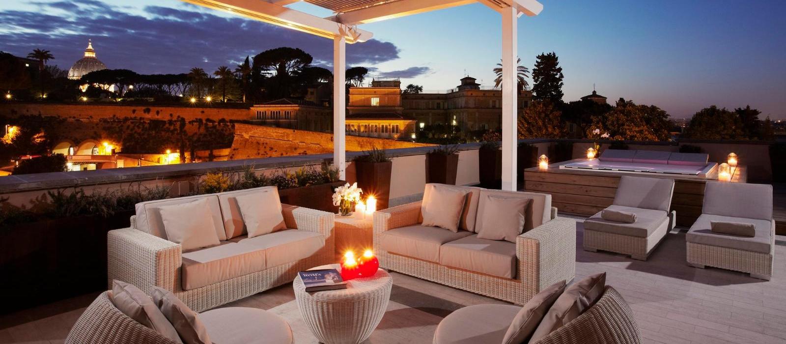 罗马盛美丽亚阿格丽娉娜皇后别墅酒店(Villa Agrippina, a Gran Melia Hotel) 图片  www.lhw.cn