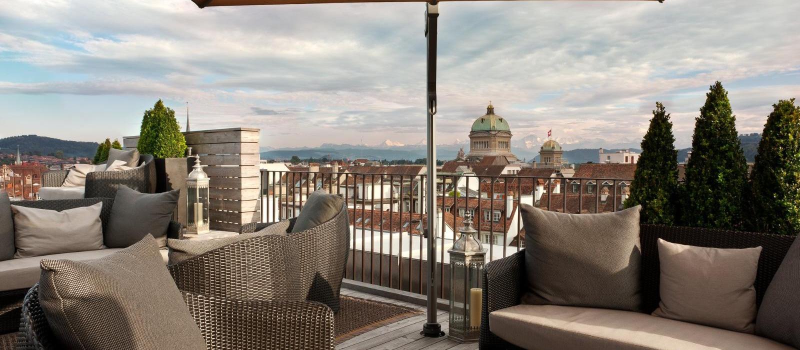 伯尔尼玺威豪酒店(Hotel Schweizerhof Bern & THE SPA) 露台图片  www.lhw.cn