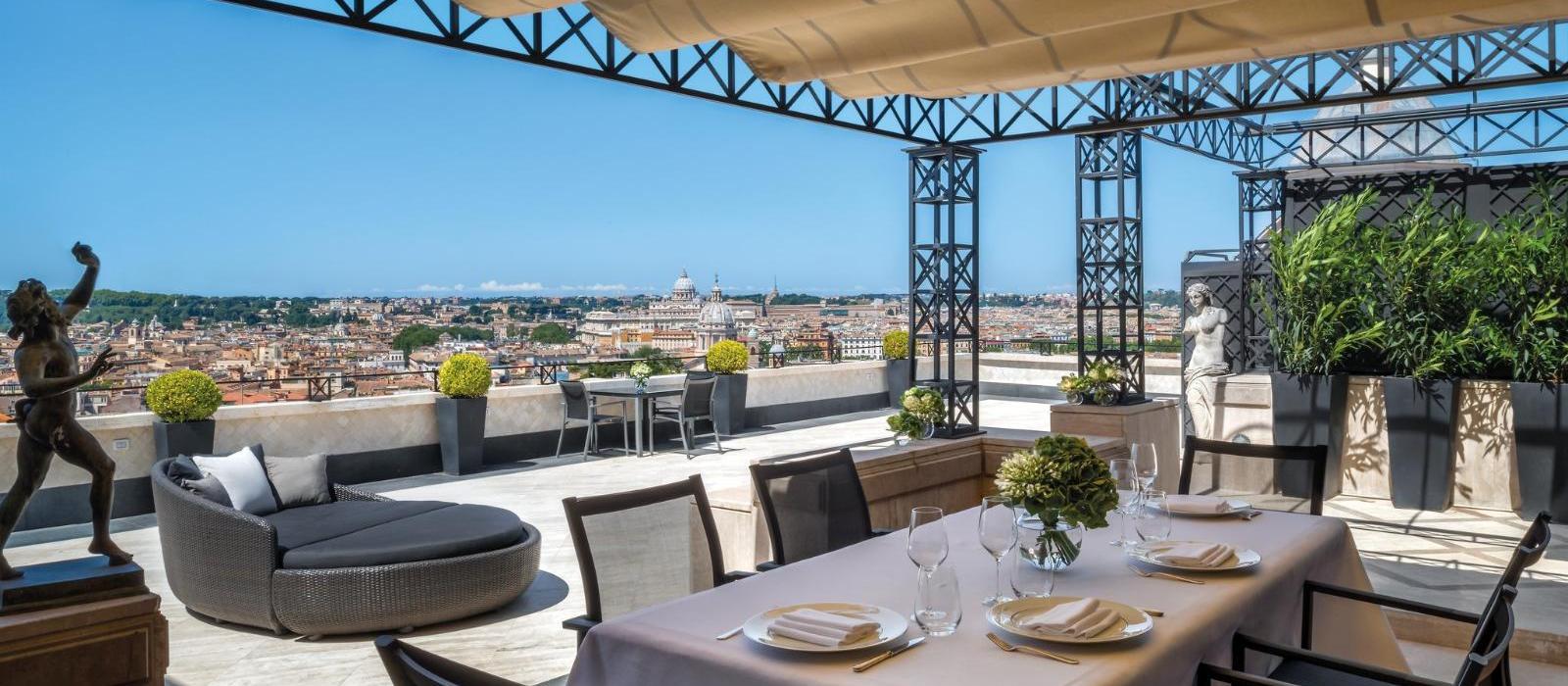 哈斯勒罗马酒店(Hassler Roma) 图片  www.lhw.cn