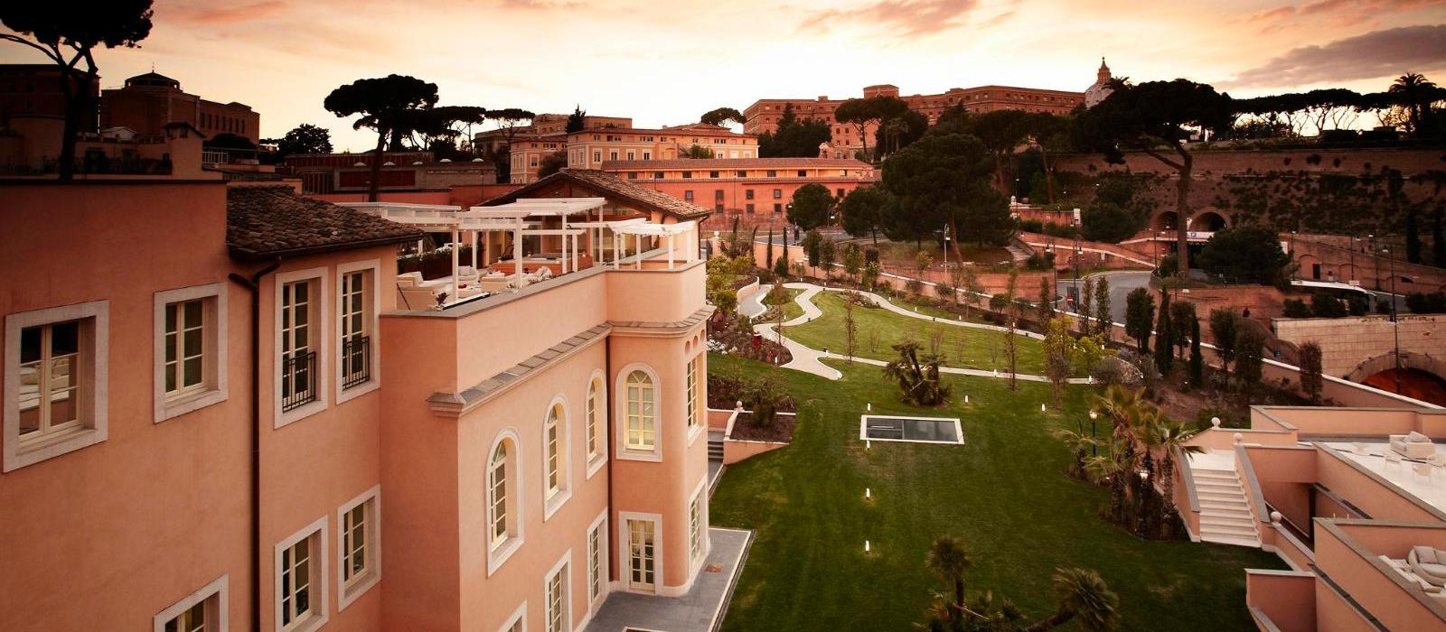 罗马盛美丽亚阿格丽娉娜皇后别墅酒店(Villa Agrippina, a Gran Melia Hotel) 图片  www.lhw.cn