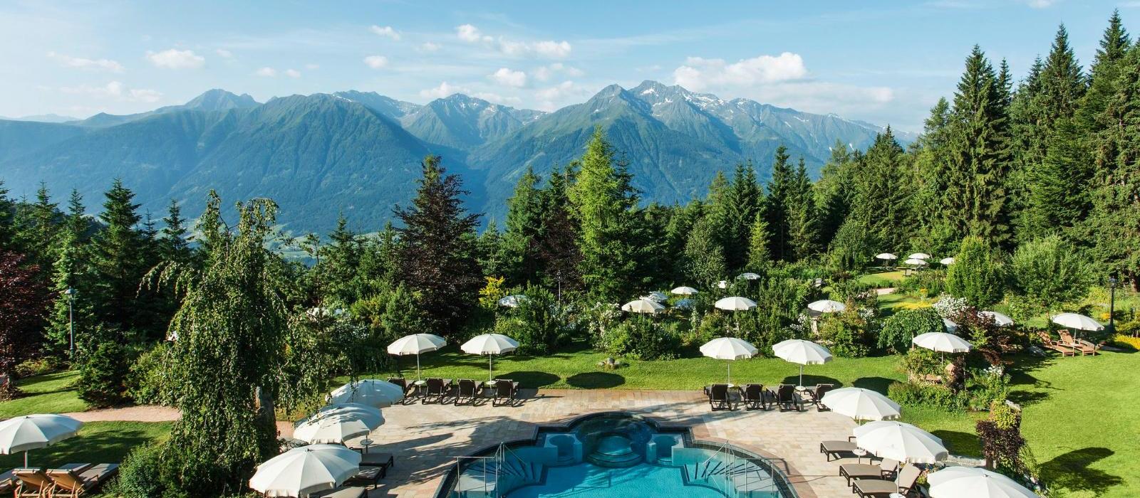 阿尔卑斯山蒂罗尔度假酒店(Interalpen-Hotel Tyrol) 泳池图片  www.lhw.cn