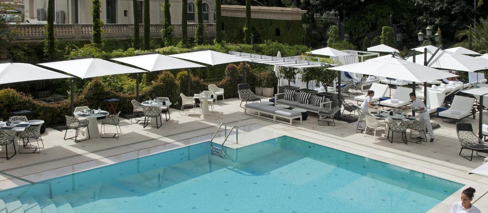 蒙特卡洛大都会酒店(Hotel Metropole Monte-Carlo) 泳池图片  www.lhw.cn